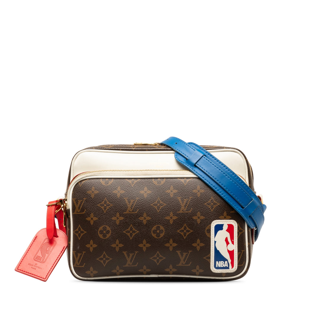 Louis Vuitton NBA Monogram Nil Crossbody Brown - GABY PARIS