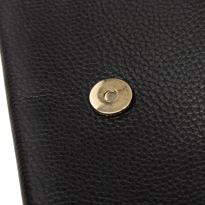 Gucci Soho Disco Pochette Cuir de veau Noir – vue 6 – GABY PARIS