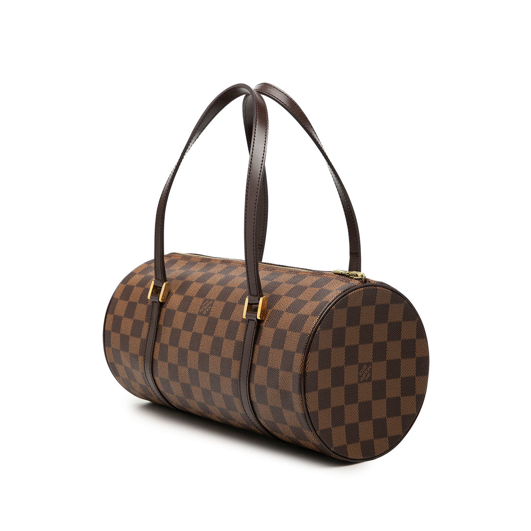 Papillon 30 Damier Ébène Marron