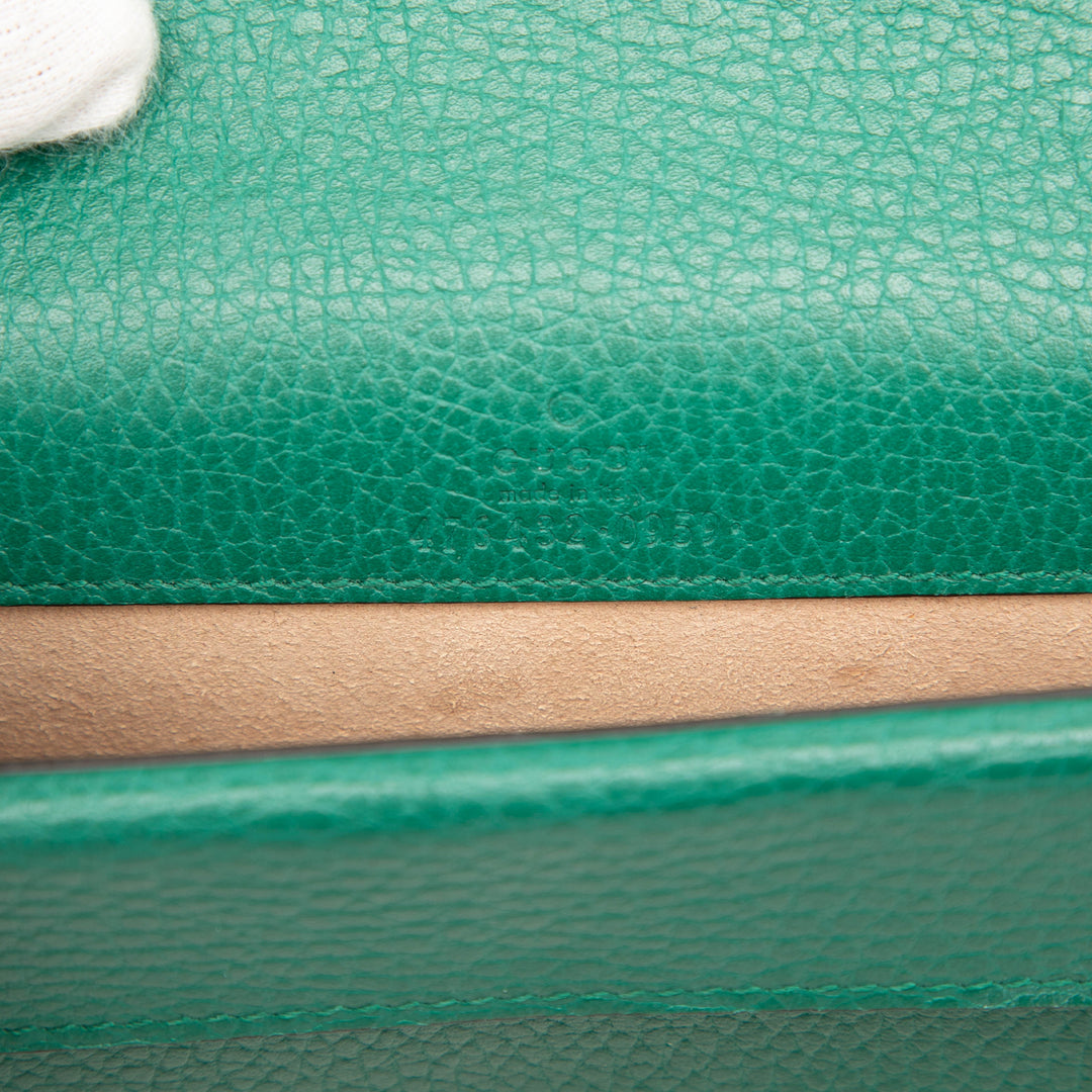 Dionysus Sac Mini Cuir de veau Vert