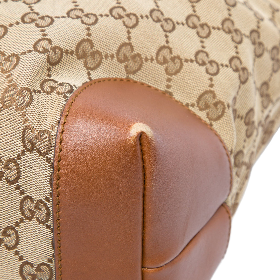 Gucci Cabas GG Web Beige – vue 6 – GABY PARIS
