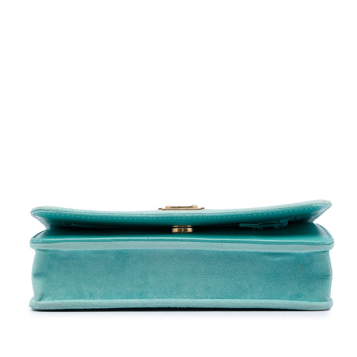 Chanel Matelassé Boy Wallet on Chain Velours
