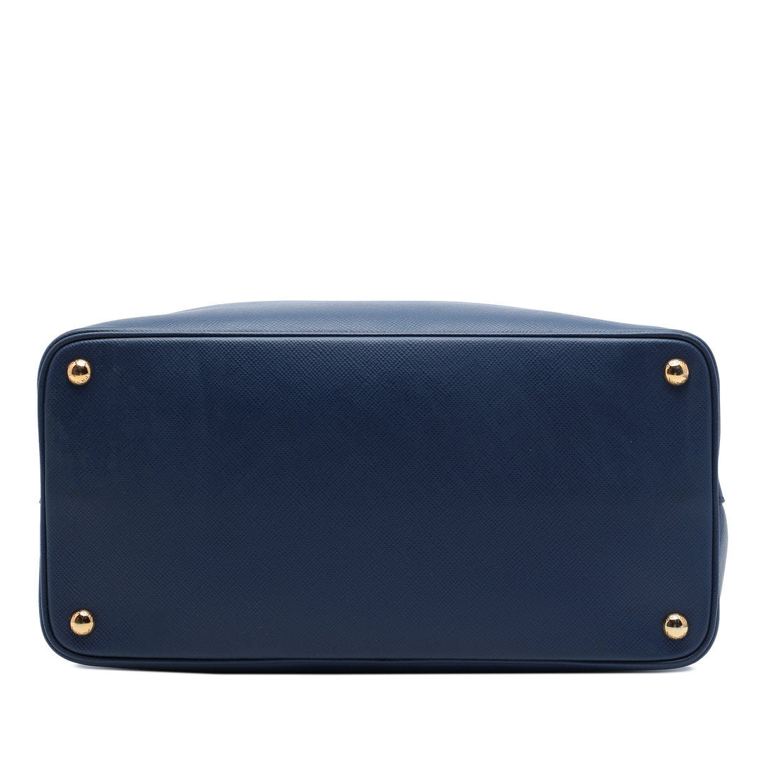 Prada Double Sac Grand Cuir Saffiano