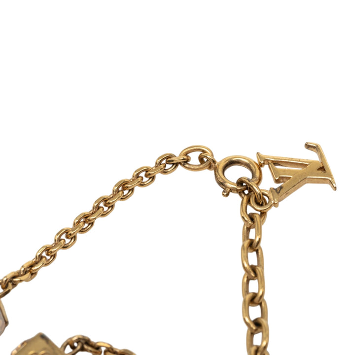 Louis Vuitton plaqué Strass Gamble Bracelet