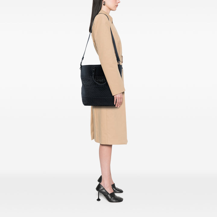 Bottega Veneta Intrecciato Imperatore Cabas nappa Noir – vue 5 – GABY PARIS