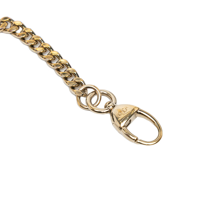 Mini Calfskin Embellished Lady Dior Black - Gaby Paris