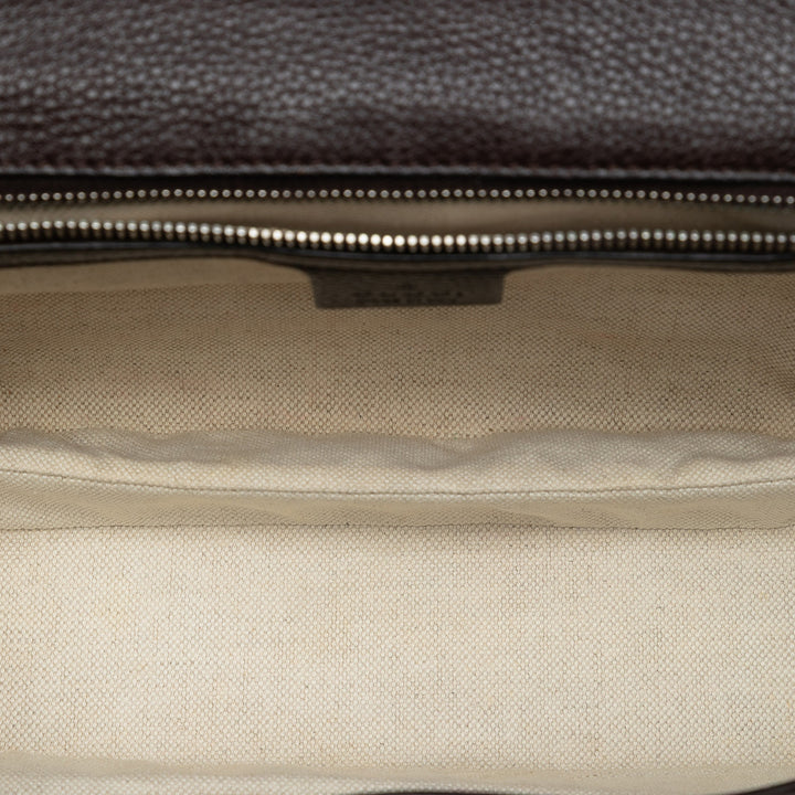 Gucci Medium GG Toile New Bamboo sac à anse supérieure