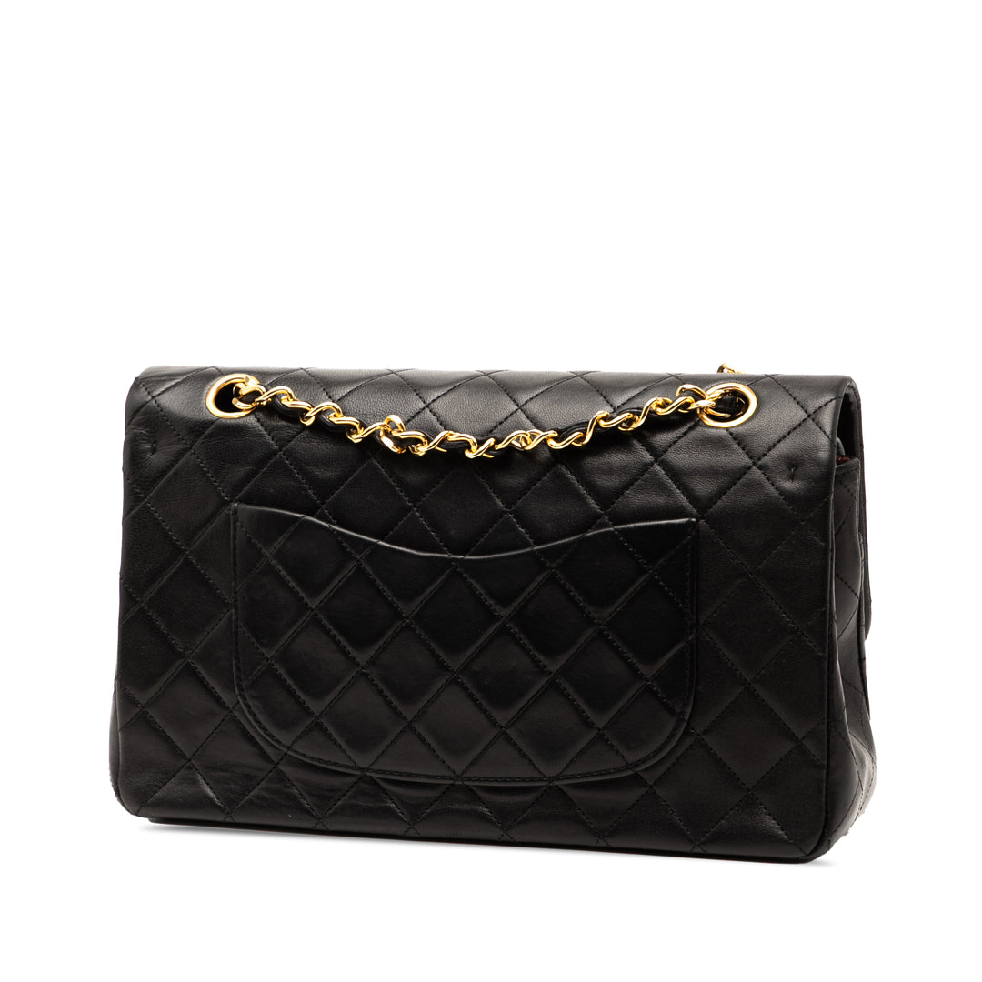 Chanel Medium Classic Cuir d’agneau Double rabat