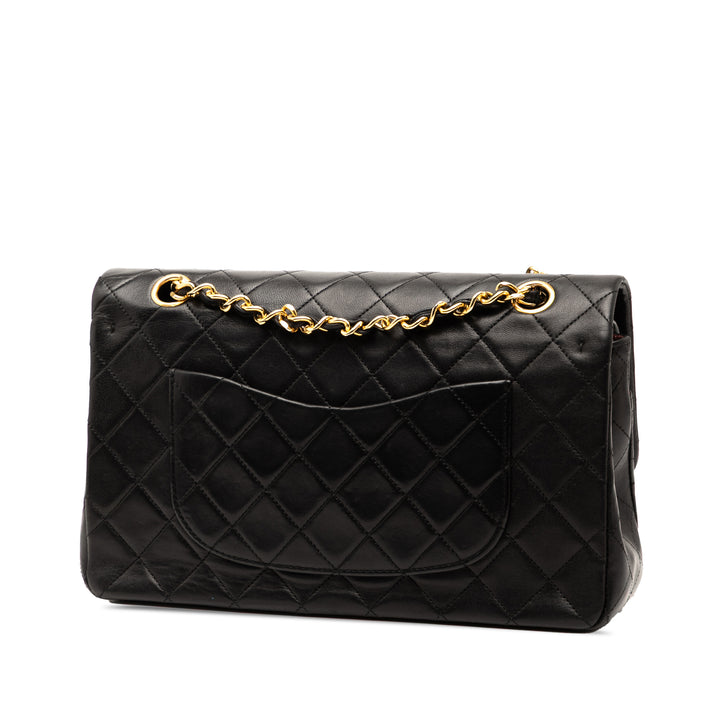 Chanel Medium Classic Cuir d’agneau Double rabat