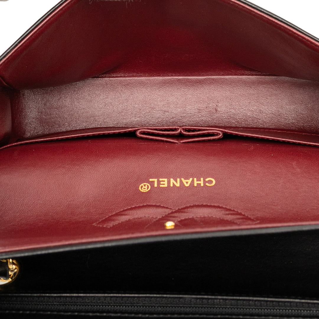 Chanel Medium Classic Cuir d’agneau Double rabat