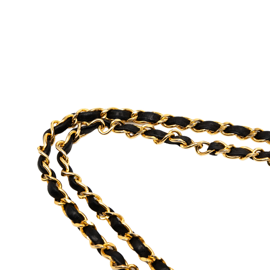 Chanel Medium Classic Cuir d’agneau Double rabat