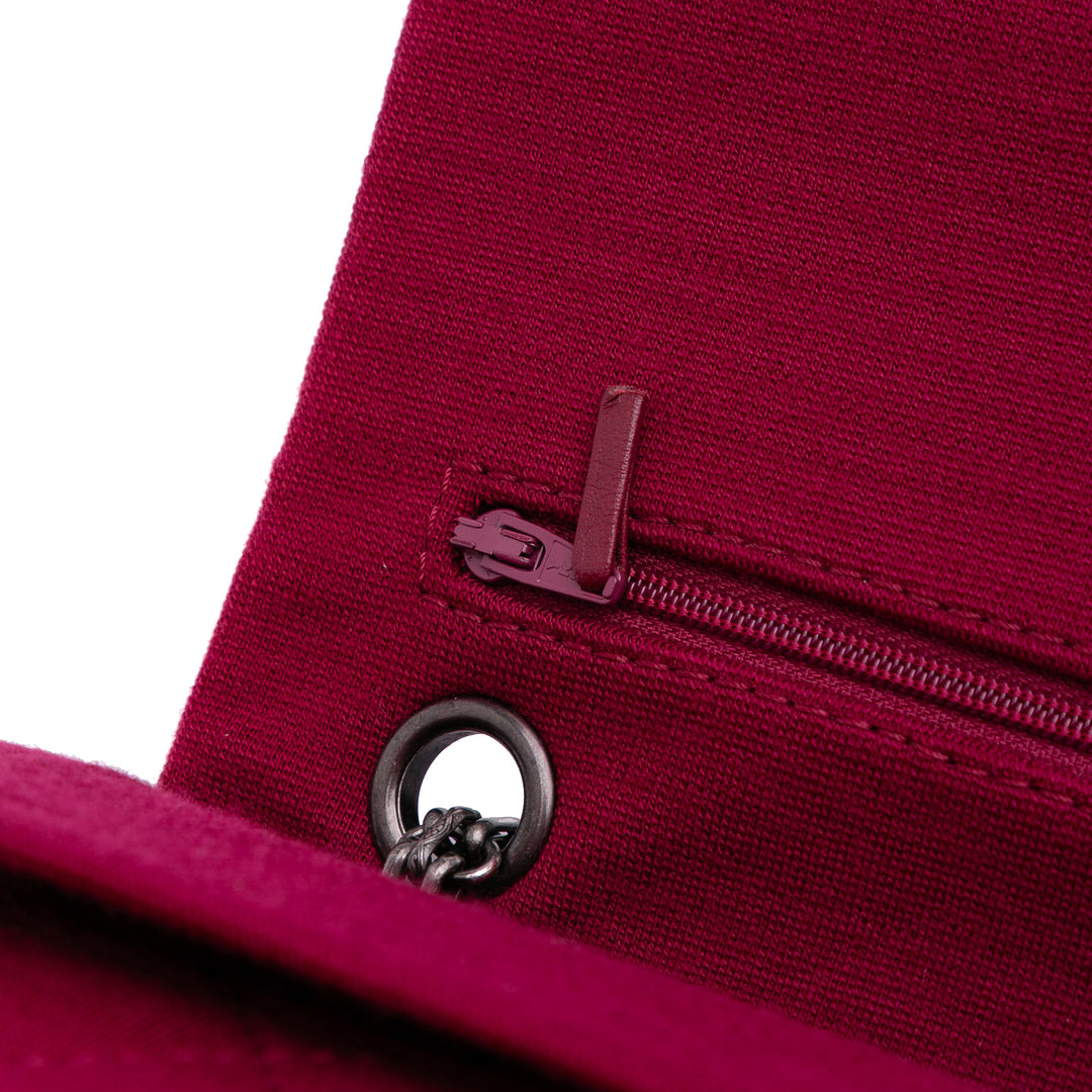 Reissue 2.55 Quilted Jersey Double Flap 226 Red - Gaby Paris