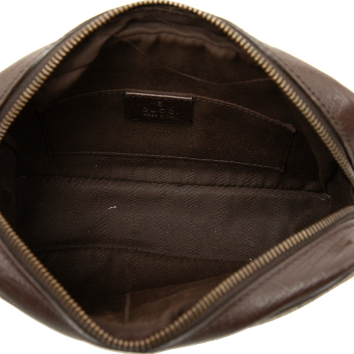 Gucci Sac bandoulière Web GG Supreme Marron – vue 4 – GABY PARIS