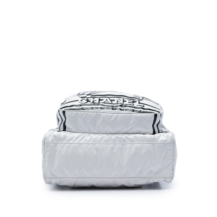 Chanel Vinyl La Pausa Bay Sac à dos Plastique