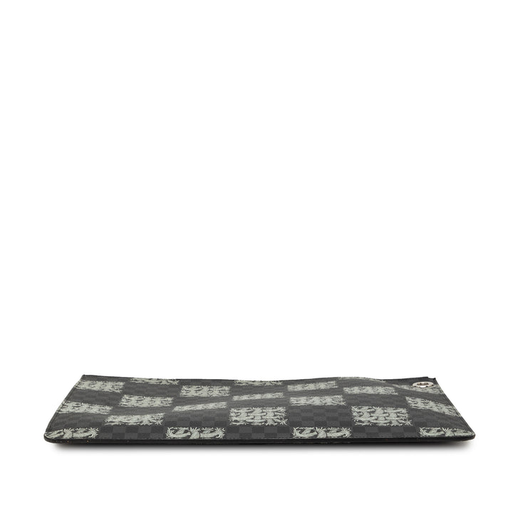 Christopher Nemeth Rope Pochette Voyage GM Damier Graphite Noir