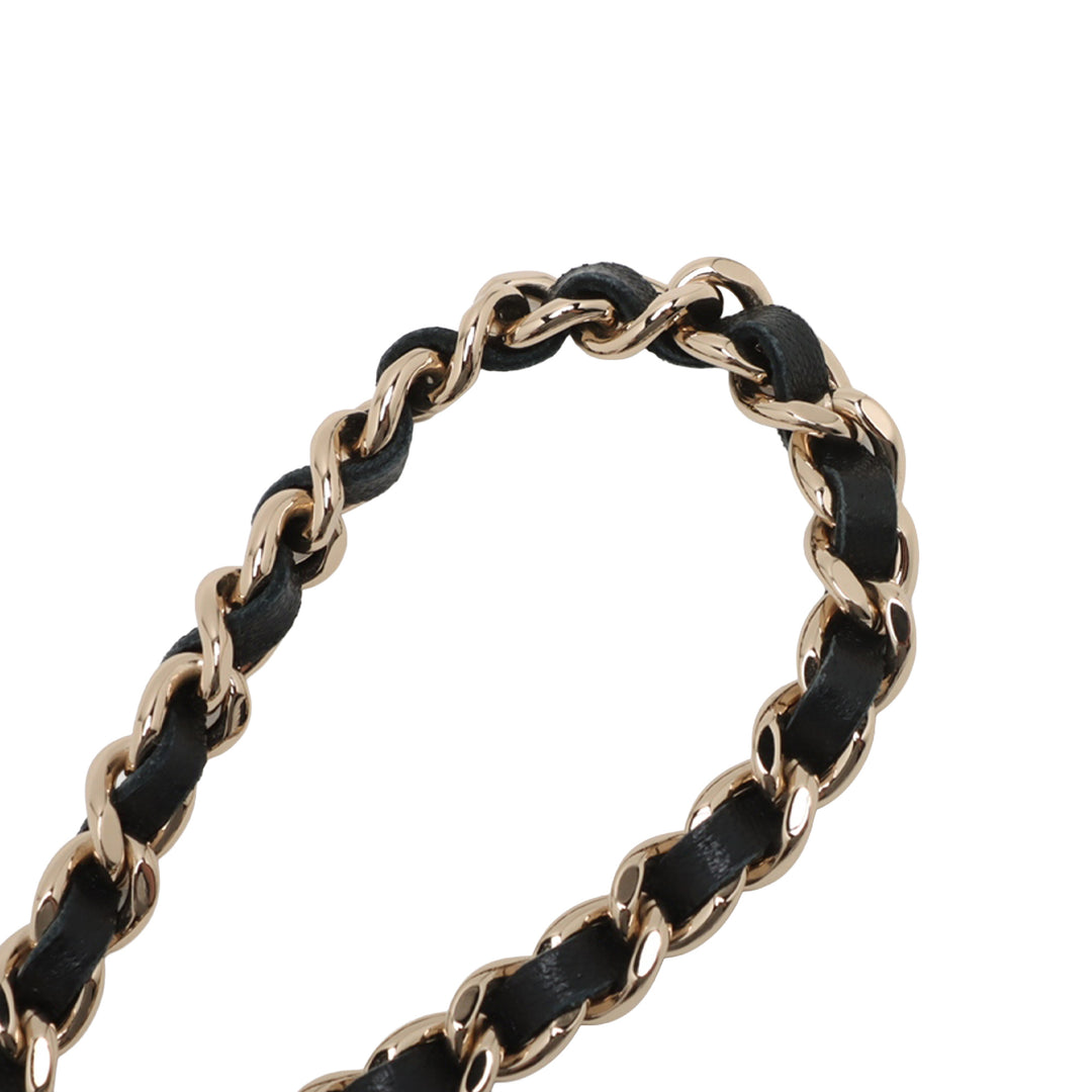 Chanel CC Matelassé Cuir d’agneau anse supérieure Vanity