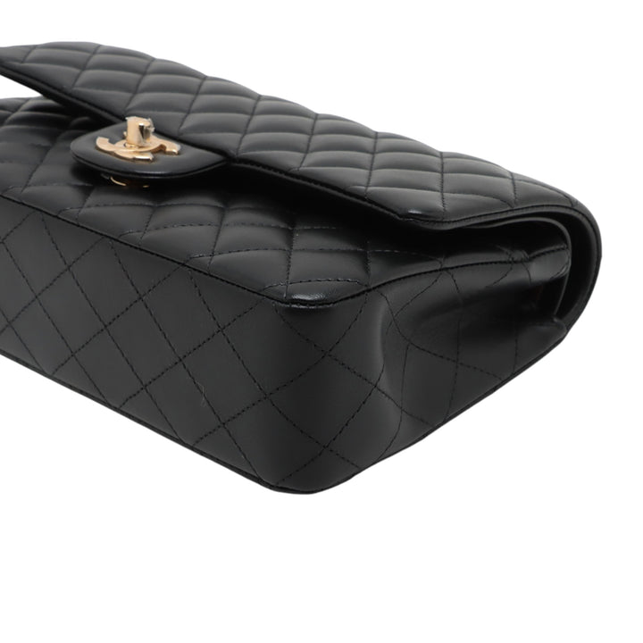 Chanel Medium Classic Cuir d’agneau Double rabat