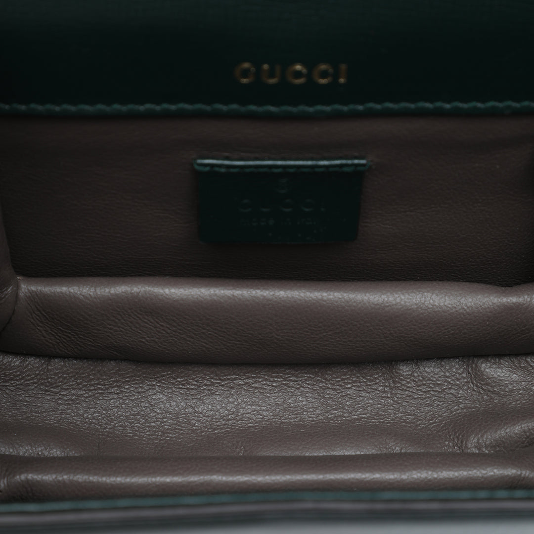 Sylvie 1969 Sac Mini Cuir de veau Vert