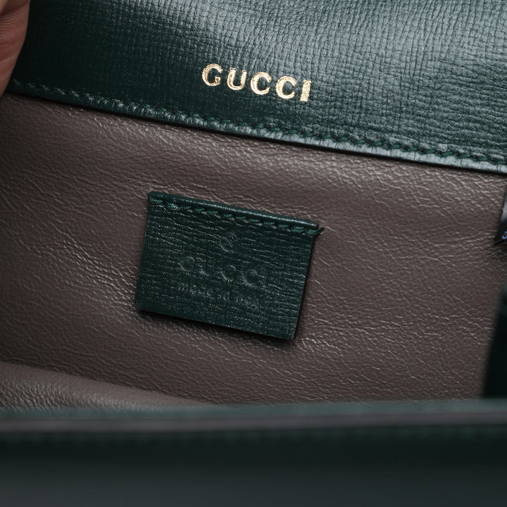Sylvie 1969 Sac Mini Cuir de veau Vert