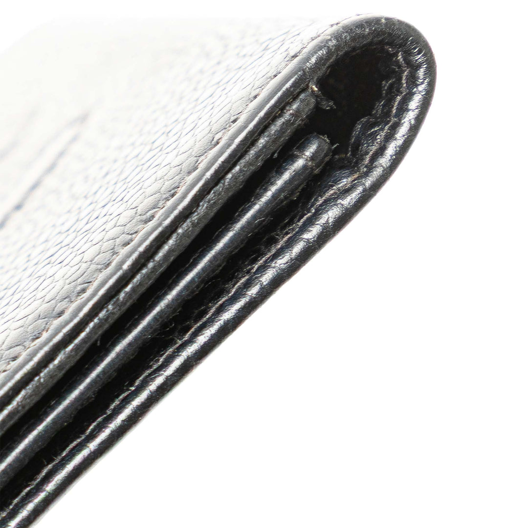 Caviar CC Card Holder Black - Gaby Paris