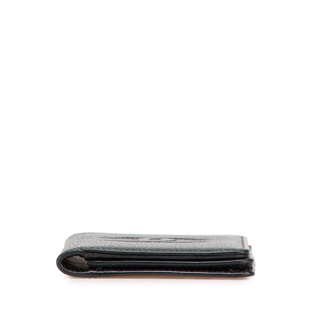 Caviar CC Card Holder Black - Gaby Paris