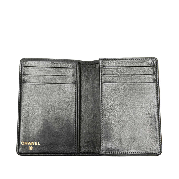 Caviar CC Card Holder Black - Gaby Paris