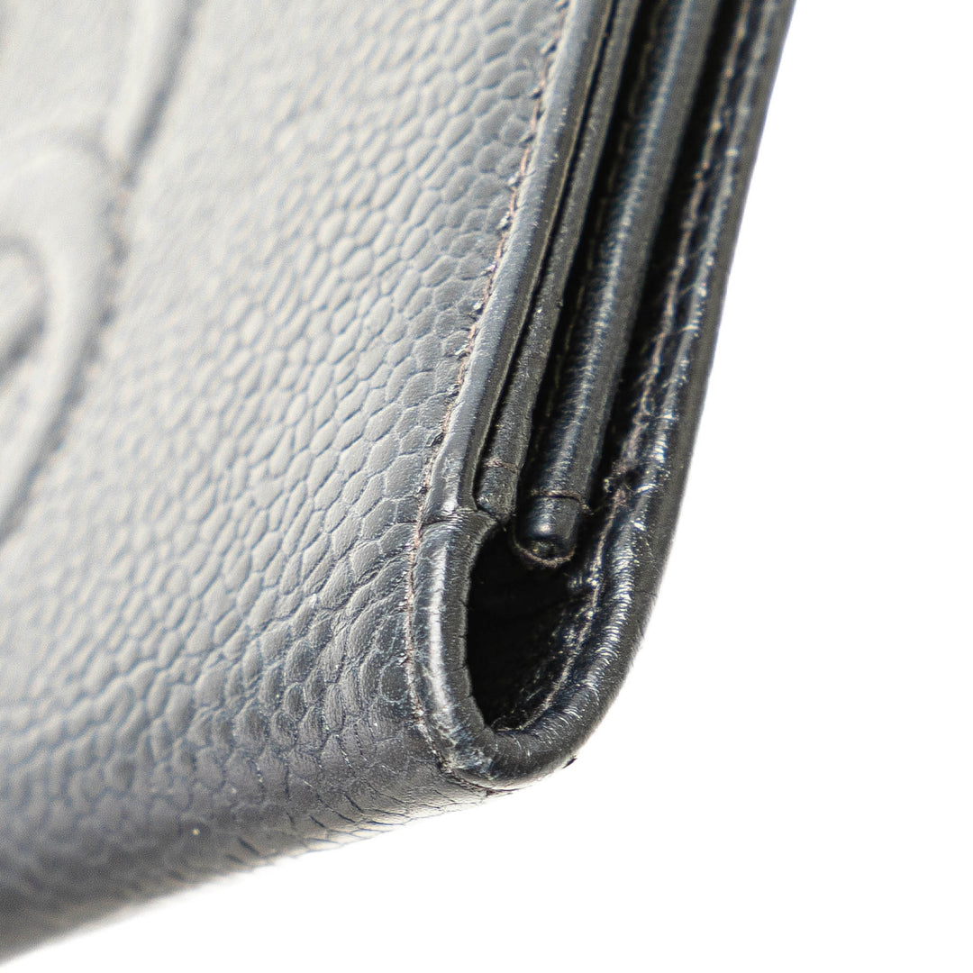 Caviar CC Card Holder Black - Gaby Paris