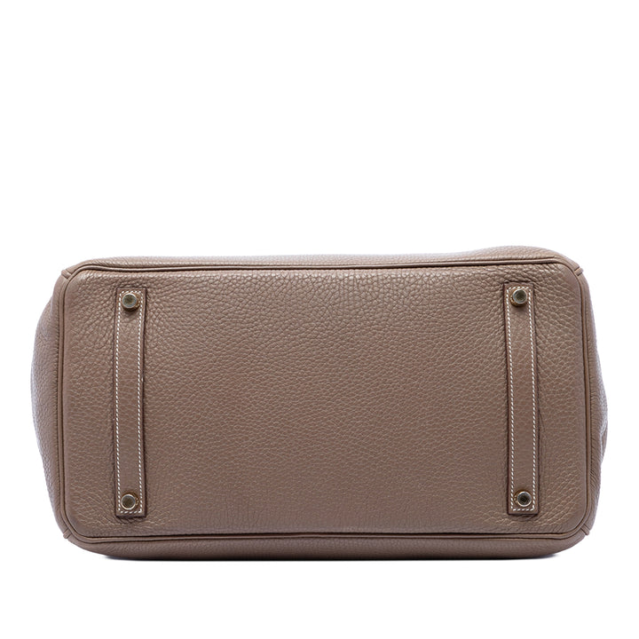 Hermès Sac à main Birkin Retourne 35 Togo Marron – vue 3 – GABY PARIS