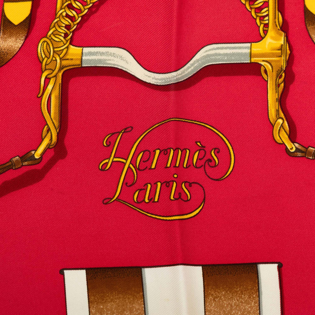 Manege Foulard 90 Rouge