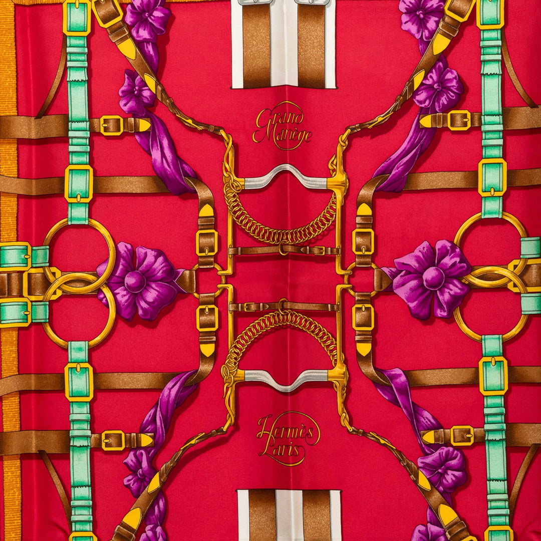 Manege Foulard 90 Rouge