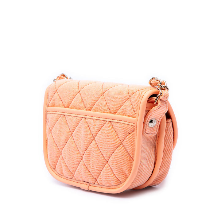 Chanel CC Matelassé Messenger à rabat Mini Jean