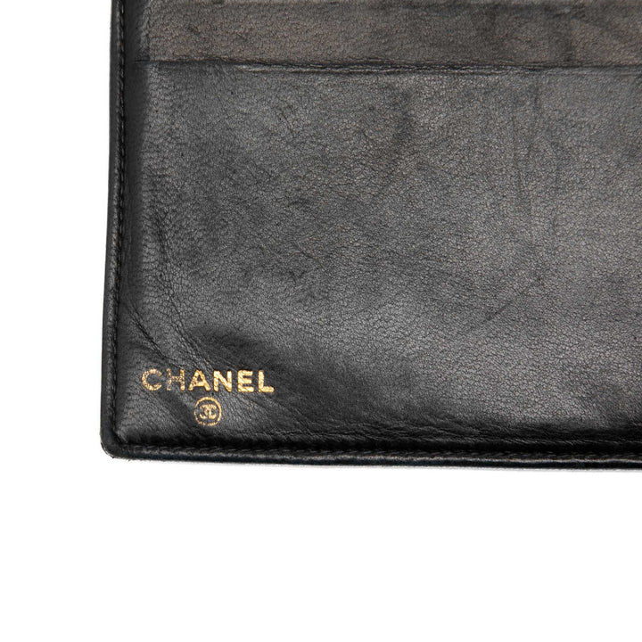 Chanel Portefeuille CC Deux volets French long Cuir caviar Noir – vue 6 – GABY PARIS