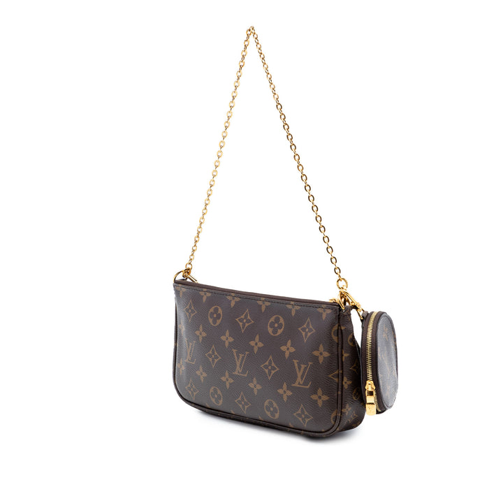 Multi Pochette Accessoires Monogram Marron