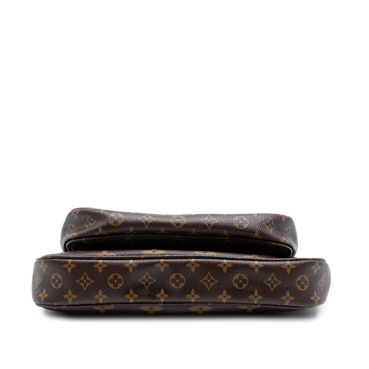 Multi Pochette Accessoires Monogram Marron