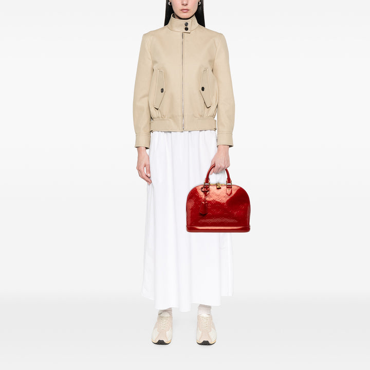 Louis Vuitton Alma PM Cuir verni Monogram Rouge – vue 10 – GABY PARIS