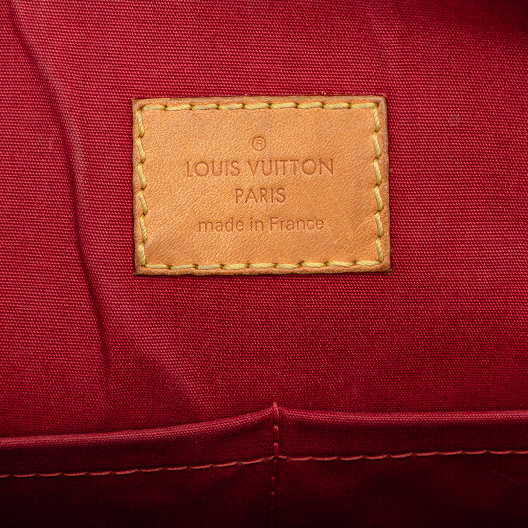 Louis Vuitton Alma PM Cuir verni Monogram Rouge – vue 5 – GABY PARIS