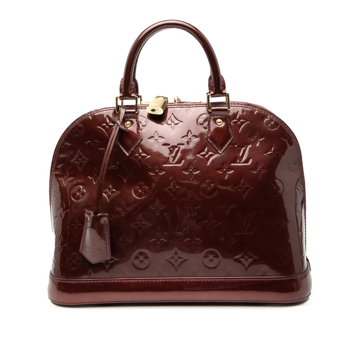 Louis Vuitton Monogram Vernis Alma PM