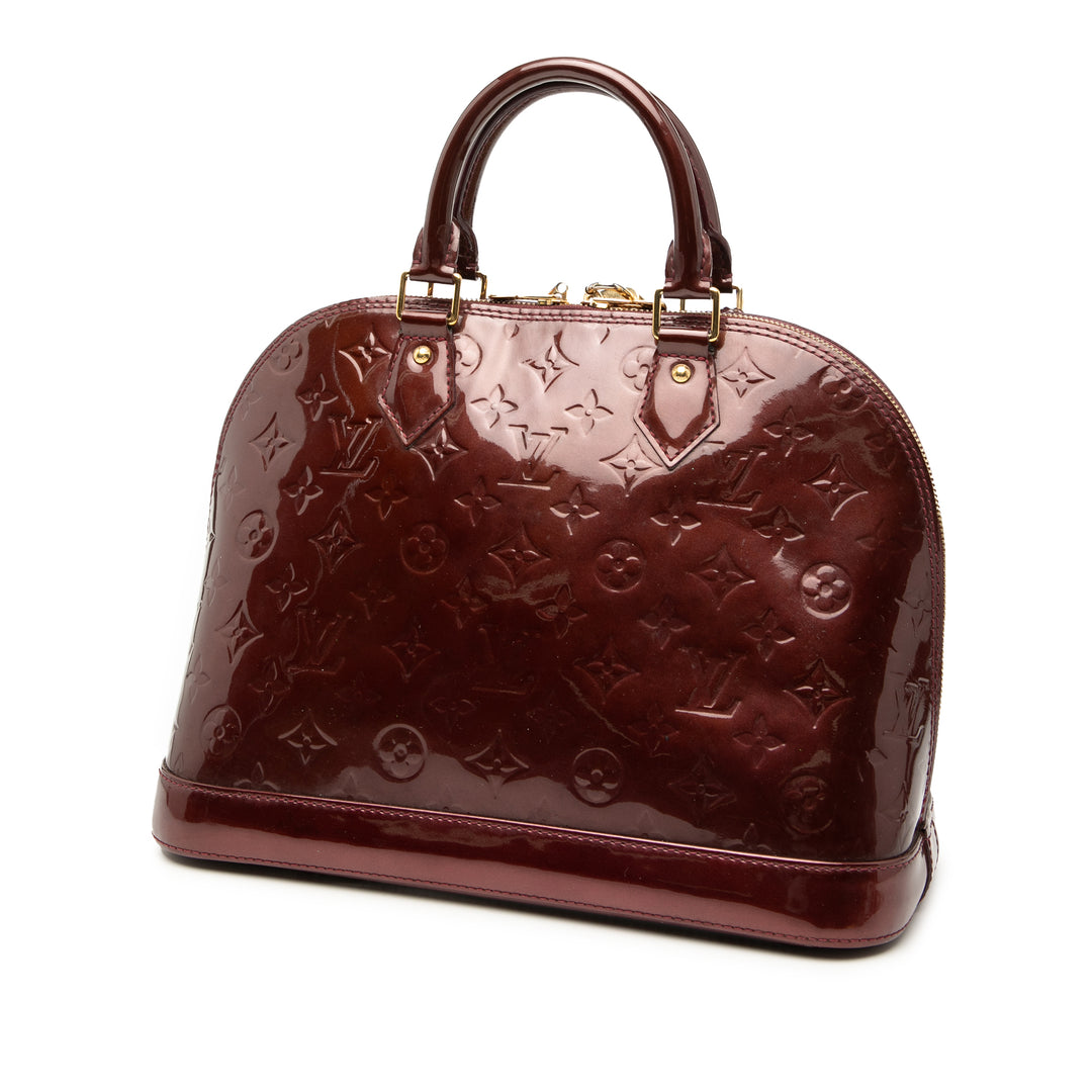 Louis Vuitton Monogram Vernis Alma PM