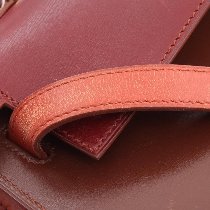 Tricolor Box Calf Kelly Sellier 32 Brown - Gaby Paris