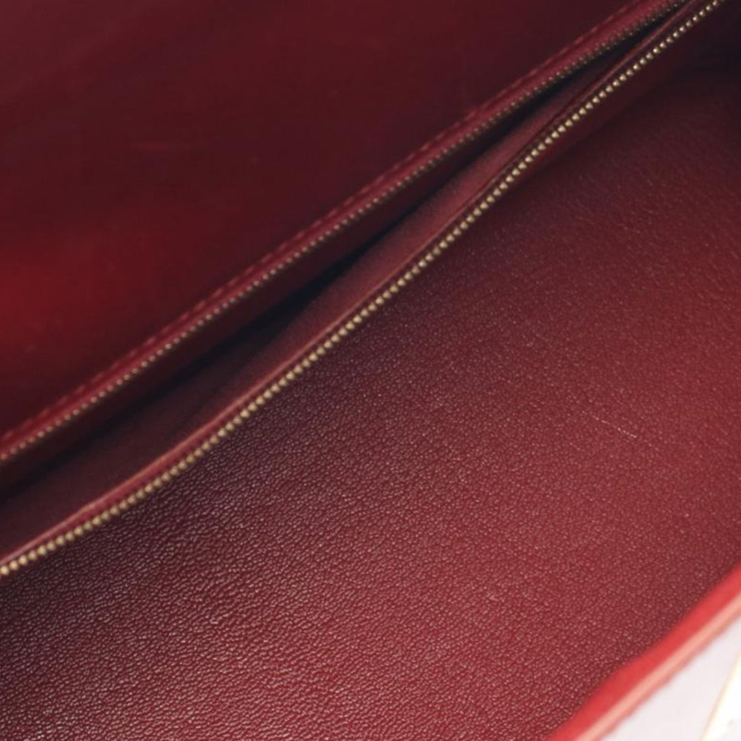 Tricolor Box Calf Kelly Sellier 32 Brown - Gaby Paris