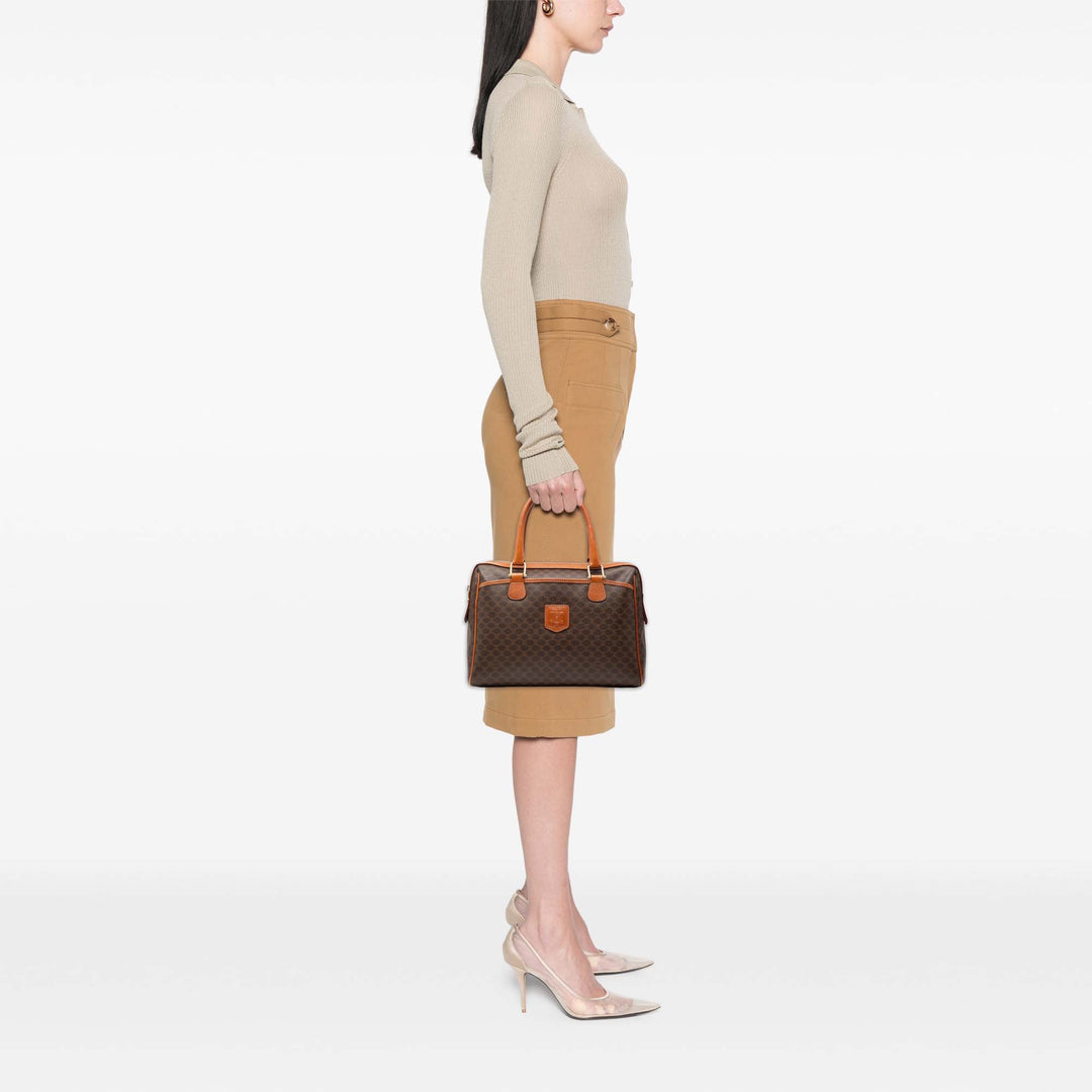 Celine Macadam Coated Toile Sac à main