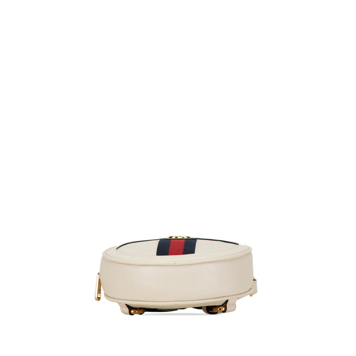 Gucci Mini Ophidia Round Backpack White - GABY PARIS