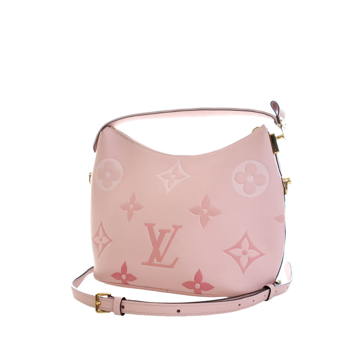 Louis Vuitton Sac à main Giant Empreinte By The Pool Marshmallow Monogram PM Rose – vue 12 – GABY PARIS