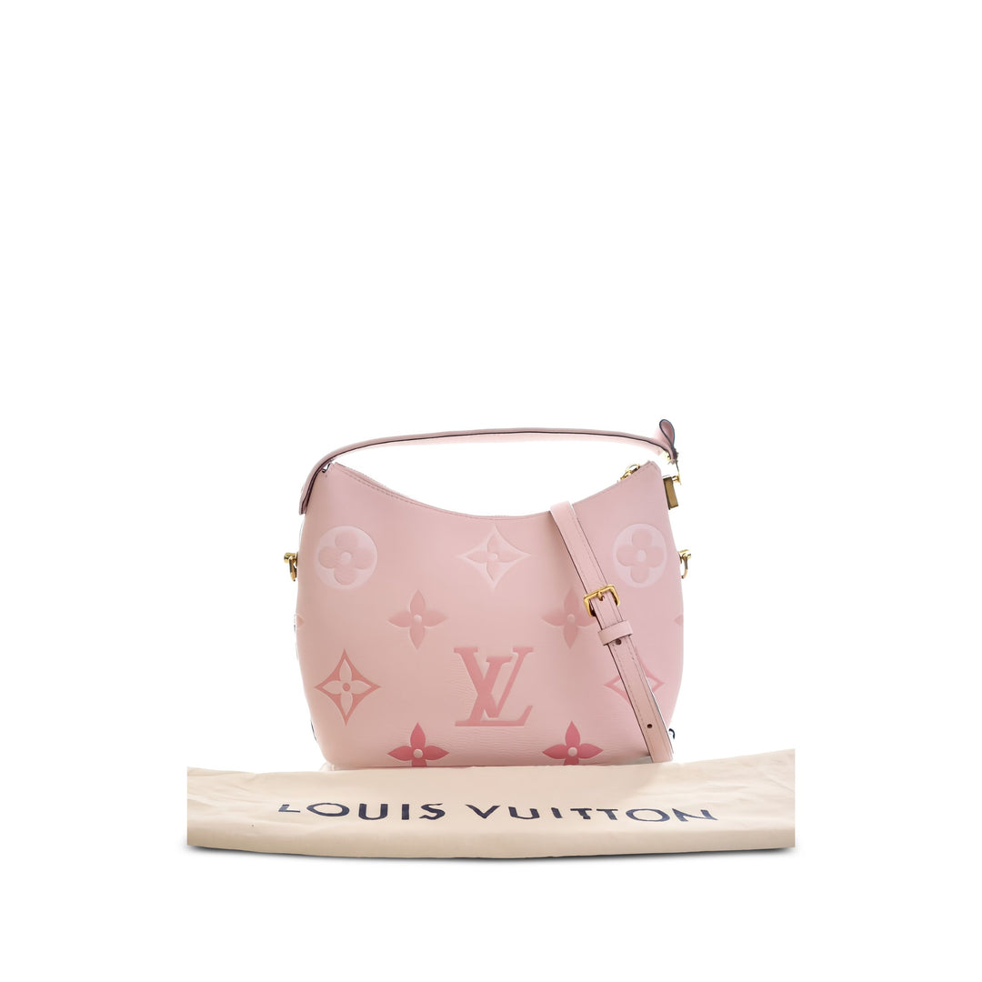 Louis Vuitton Sac à main Giant Empreinte By The Pool Marshmallow Monogram PM Rose – vue 6 – GABY PARIS