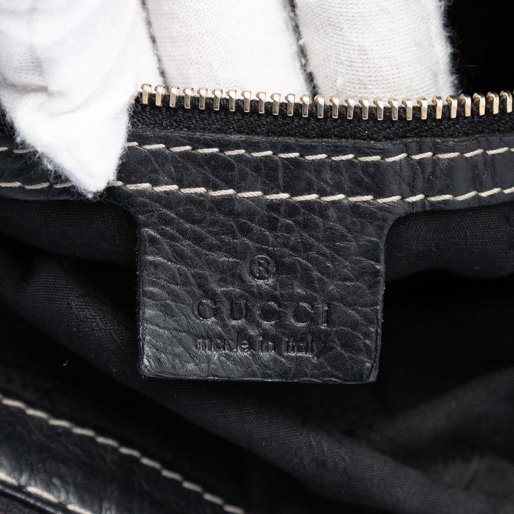 Gucci Diamante Toile Crest Boule Hobo
