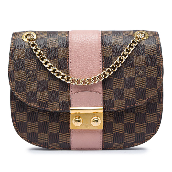 Louis Vuitton Wight Damier Ébène Marron – vue principale – GABY PARIS