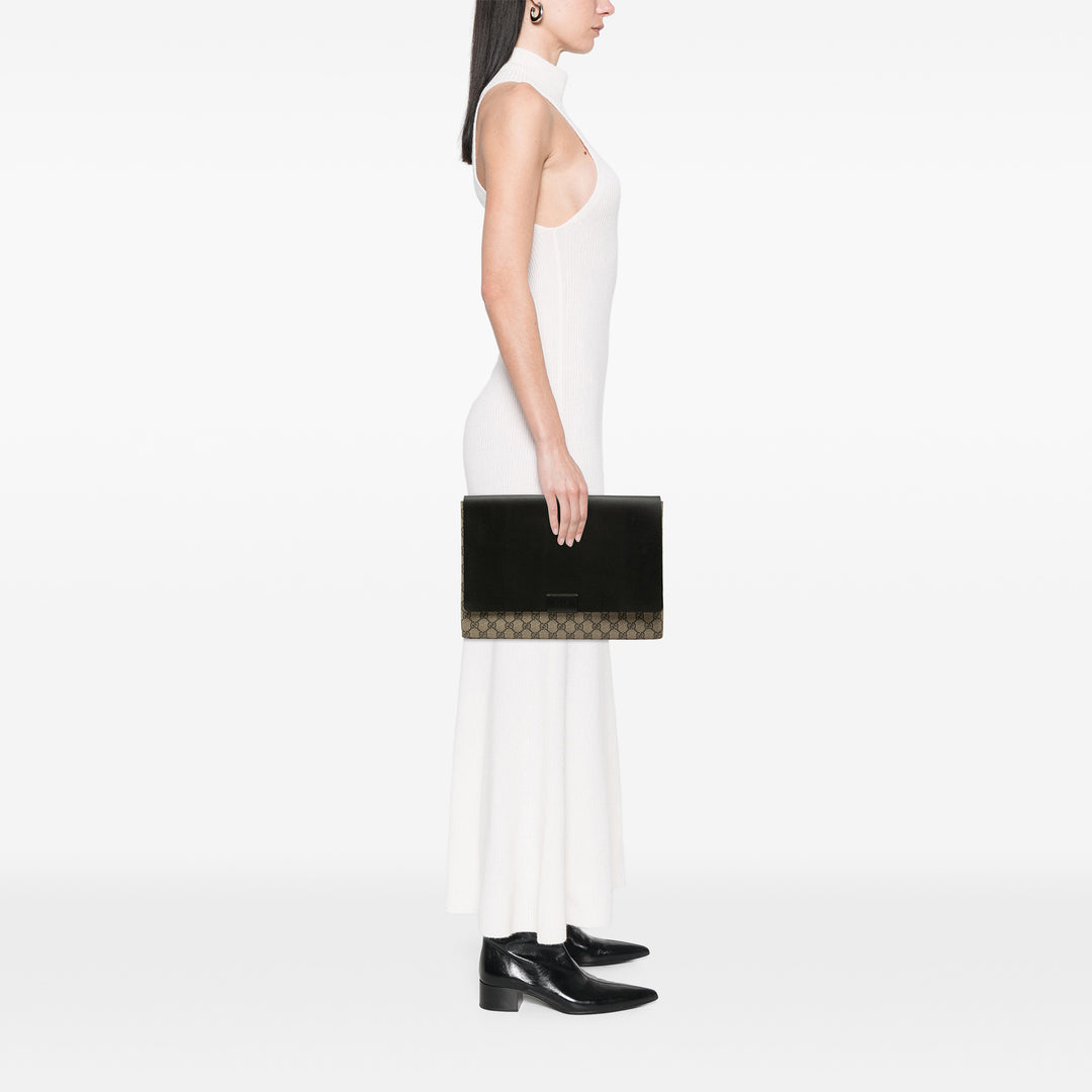 Pochette Grand GG Supreme Beige