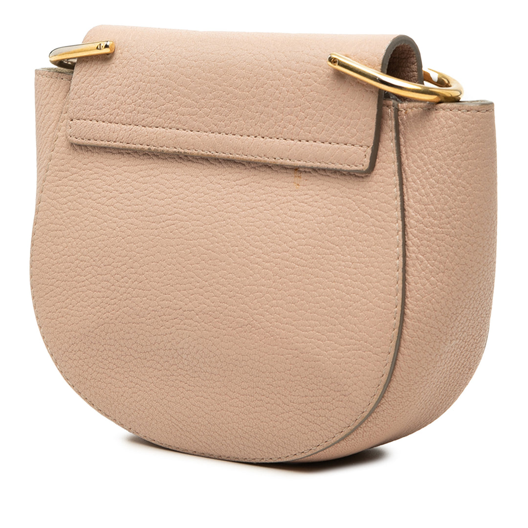 Chloé Mini Grained Cuir d’agneau Drew Sac porté croisé