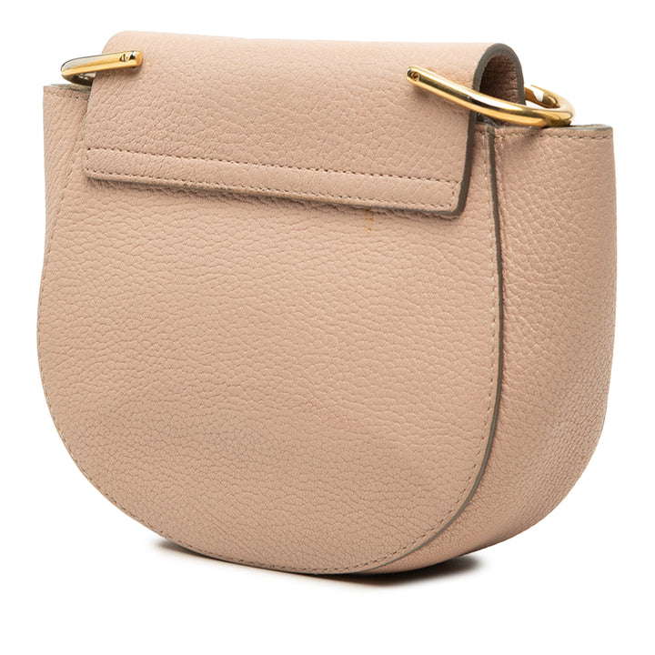 Chloé Mini Grained Cuir d’agneau Drew Sac porté croisé