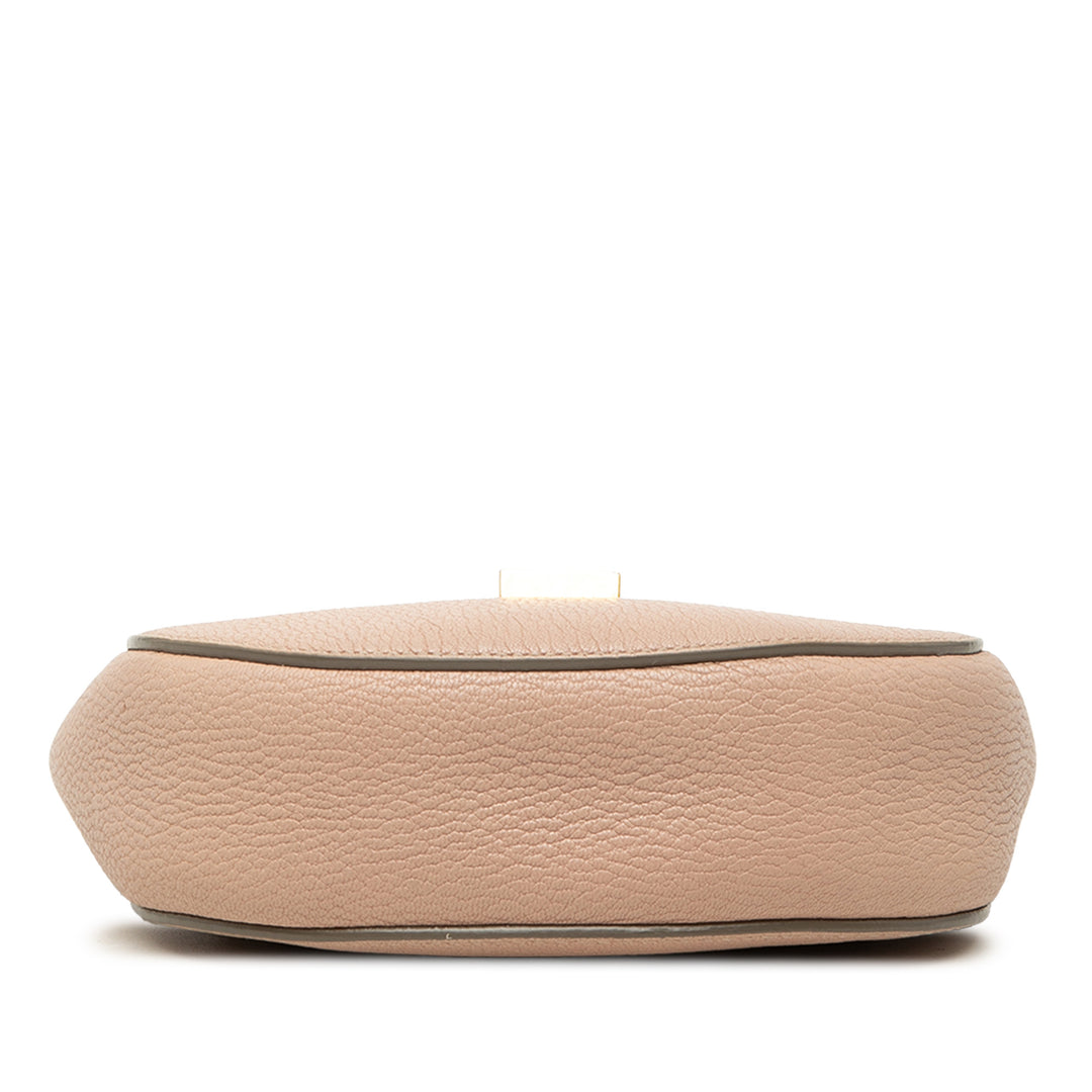 Chloé Mini Grained Cuir d’agneau Drew Sac porté croisé